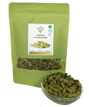 Proudly Canadian | Organic N Natural Green Cardamom | 100g | Halal