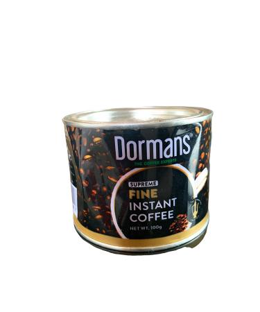 Dormans Supreme Instant Fine Roasted Ground Coffee Beans from Kenya -100g