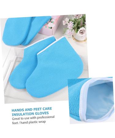 minkissy 3 Sets paraffin wax foot cover paraffin accessories wax bath hand cover Wax Bath Treatment Wax Warmer Hand Foot Liners and bag wax gloves wax socks Work heater comfortable - Buy Online on GoSupps.com
