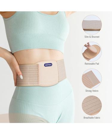 Abdominal Hernia Belt for Men & Women | Umbilical Hernia Support with Compression Pads - Comfort & Relief - Buy Online on GoSupps.com