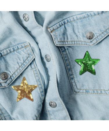 COHEALI 28 Pcs Clothing Stickers Outfit Decals Clothing Sewing Patches Clothes Star Applique Badge Adhesive - Buy Online on GoSupps.com