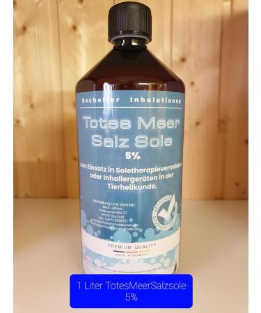 Buy Generic 10 Liters Dead Sea Salt Brine 5% - Premium Quality from the Dead Sea | International Shipping Available - Buy Online on GoSupps.com