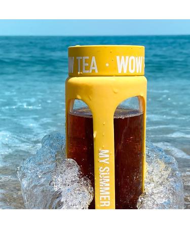 WOW TEA Summer Fast Acting and Boosting Dieters Teas : Summer Detox 21 Days Tea | Summer Slimming Tea | Cleansing Exotic Herbal Tea Kit | Infuser Bottle | 300g Made in EU Summer Detox & Summer SlimFit - Buy Online on GoSupps.com