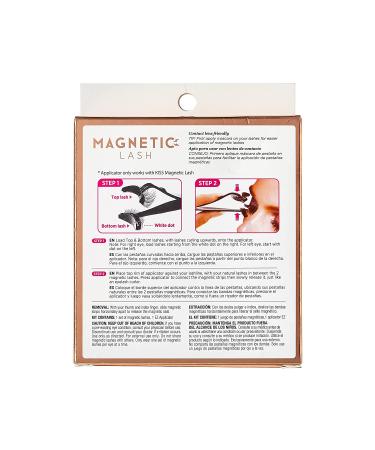 KISS Magnetic Lash 01 - Synthetic False Eyelashes with Magnets - Reusable & Lightweight - No Glue Needed - Cruelty Free - Includes Lash Applicator - Buy Online on GoSupps.com