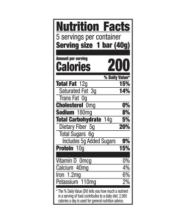 Nature Valley Chewy Protein Bars Salted Caramel Nut 7.1 oz 5 Count Box - Pack of 5 - Buy Online on GoSupps.com