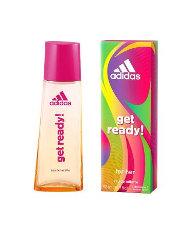 Adidas Fragrance Get Ready for Her Eau de Toilette 1.7 Fluid Ounce 1.7 Fl Oz (Pack of 1) For Her - Buy Online on GoSupps.com
