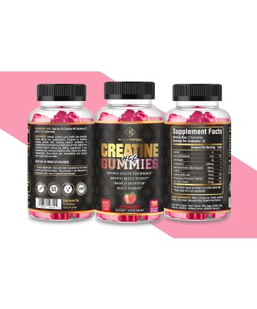 Buy Creatine HCL Gummies - World's First Pre-Workout Creatine Gummies for Enhanced Performance - Buy Online on GoSupps.com