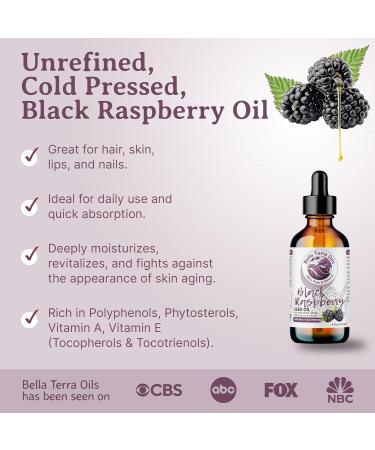 Buy Bella Terra Oils Black Raspberry Seed Oil 1 Gallon Anti-Aging Nurturing Oil for Radiant Skin & Lustrous Hair | Antioxidant Rich Silky Finish (Pack of 10 - Buy Online on GoSupps.com