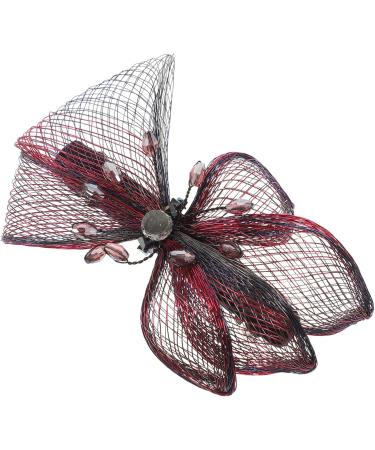 FRCOLOR Wedding butterfly hair clip bridal hair clip carnival headpiece wedding hair bows hair barrette clip for women bride headpiece large hair bows big bow Hair up woman copper Big - Buy Online on GoSupps.com