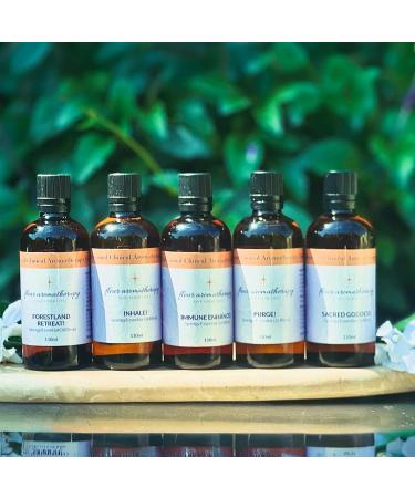 Immune Enhance 100% Pure Essential Oil Synergistic Blend 10ml Ravintsara Cinnamon Leaf Bay Laurel Lime Eucalyptus Litse Patchouli Lavandin & Peppermint Purifying Aroma Fleur Aromatherapy - Buy Online on GoSupps.com