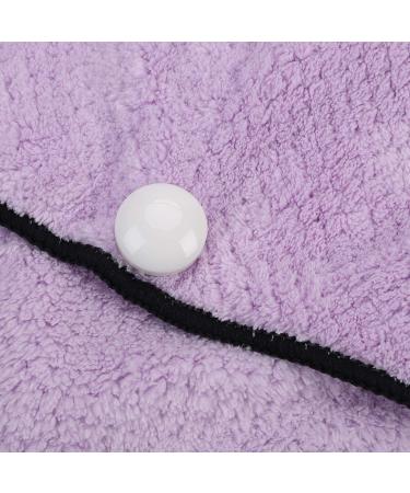 Qchomeee Coral Fleece Hair Dryer Cap | Soft Absorbent Turban for Quick Hair Drying - Ultimate Shower Towel - Buy Online on GoSupps.com