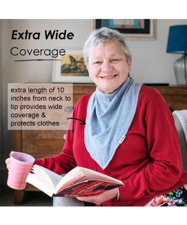 Lovjoi Extra Large Bandana Bib - Super Absorbent for All Ages | Ideal for Children Young Adults & Seniors - Support Needs Design 01 - Buy Online on GoSupps.com