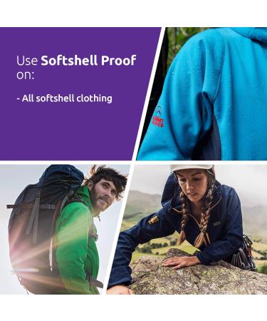 Nikwax Softshell Proof - Ultimate Softshell Wash & Impregnation - One Size | International Shipping Available - Buy Online on GoSupps.com