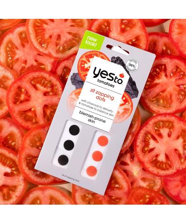Yes To Tomatoes Charcoal Zit Zapping Dots - 24 Count for Breakout-Prone Skin - Buy Online on GoSupps.com