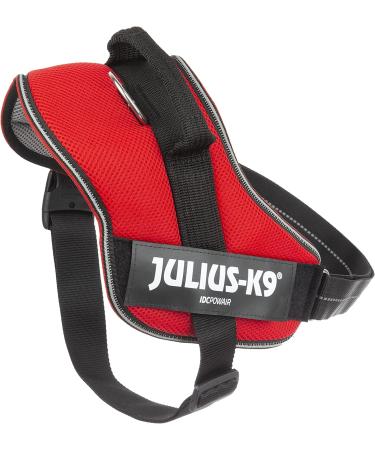 Julius-K9 IDC Powair Dog Harness 2XL/3 - Durable Lightweight Red - International Shipping Available - Buy Online on GoSupps.com