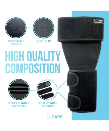 JJ CARE Hip Brace - Ortho Wrap for Sciatica | Stretchable Support & Thigh/Hamstring Braces | Fits Up to 45" Waist | Non-Slip Neoprene Design | International Shipping Available - Buy Online on GoSupps.com