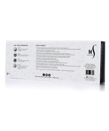 HerStyler Fusion 1.25" Ceramic Hair Straightener - Floral Pink Dual Voltage Adjustable Temperature - Chic Multicolored Hairstyles - Buy Online on GoSupps.com