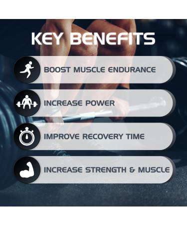 100% Pure Creatine Monohydrate Powder | Unflavored Creatine Supplement for Muscle Growth & Enhanced Performance for Men & Women - Buy Online on GoSupps.com