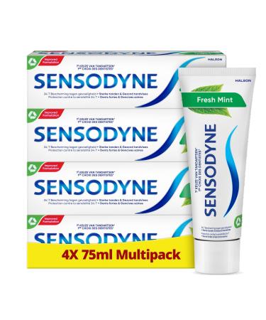 Haleon Sensodyne Fresh Mint Tandpasta 4x75ML