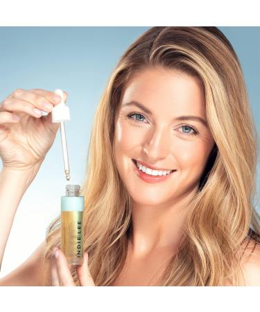 Indie Lee Botanical Boosting Oil - Face Oil with Vitamin E & Orchid Extract - Contains Malic Acid for Gentle Exfoliation - Rosehip + Jojoba Facial Moisturizer for Daily Use (30 ml) - Buy Online on GoSupps.com