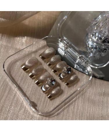 Temperament-enhancing manicure hand-wearing a short nail with the same finished manicure.(M) - Buy Online on GoSupps.com