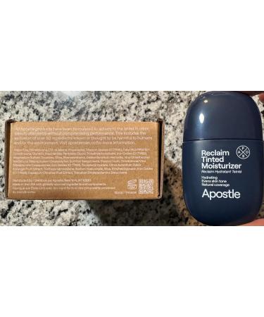APOSTLE Reclaim Tinted Moisturizer for Men - Hydrating Face Moisturizer with Niacinamide Vitamin E Squalane Hyaluronic Acid - Evens Tone & Reduces Fine Lines - 1 Fl. Oz. (06 Cornwall - Buy Online on GoSupps.com