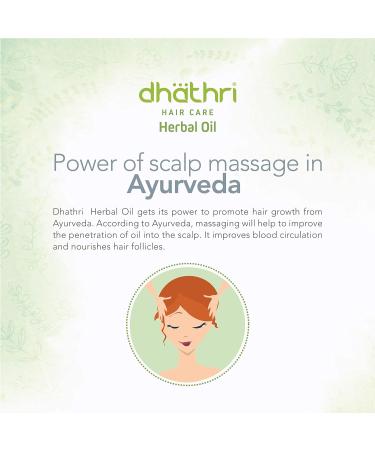 Dhathri Hair Care Plus Herbal Oil 100ml (Pack of 2) by Dhathri - Buy Online on GoSupps.com