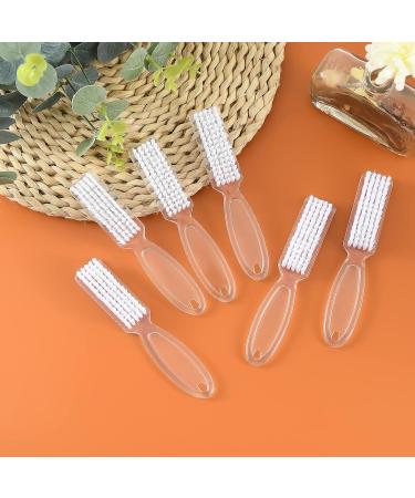 Fingernail Cleaner Brush 6 Pack with Handle Grip - Nail Scrub Brushes for Hand and Foot Pedicure - Buy Online on GoSupps.com