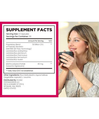 Probiotics for Women - Women's Probiotic for UT Immunity & Feminine Health Vaginal Probiotics Supports PH Balance Digestive (50 Count) 50 Count (Pack of 1) - Buy Online on GoSupps.com