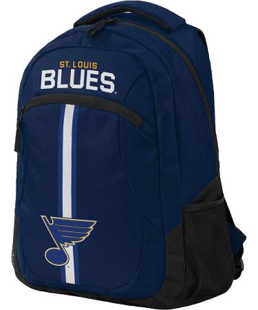 St. Louis Blues Action Backpack - Team Color, One Size - Buy Online on GoSupps.com