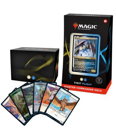 Magic: The Gathering Starter Commander Deck  First Flight (White-Blue) - Buy Online on GoSupps.com