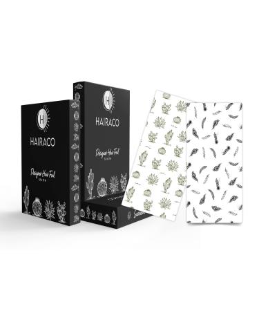 Buy Oversized Designer Hair Foils - 500 Pre-Cut Sheets 5.5x12 inches - Succulent/Cactus Collection for Stunning Hair Coloring - Buy Online on GoSupps.com