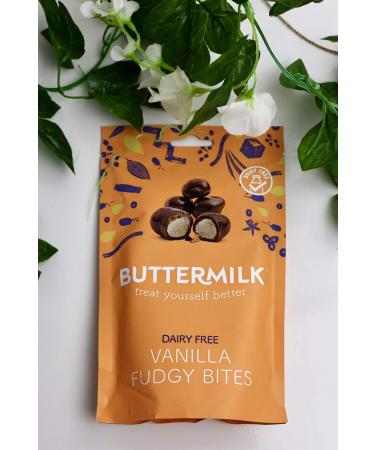  Buttermilk Buttermilk Vanilla Caramel (7 x 100g) - Caramel Candy - Vegan Candy - Dairy Free - Gluten Free Candy - No Artificial Ingredients - Handmade in Britain - Buy Online on GoSupps.com