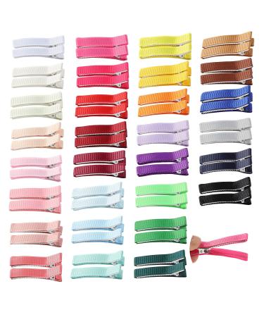 Cinaci 60 pieces/30 pairs of solid 5.1 cm roughly ribbed band to do it yourself fed crocodile hair clips duck beak hair clips toddlers children hair accessories - Buy Online on GoSupps.com