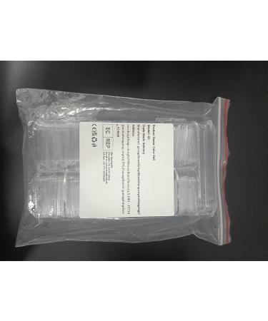 Kalolary 500PCs Extra Long Transparent C Curve Nail Tips XXL Coffin Shape French Fake Nails for Nail Art & Manicure - Buy Online on GoSupps.com