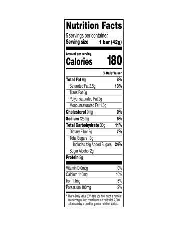 Quaker Big Chewy Granola Bars - 60% Larger - Chocolate Chip (5 Pack) - Buy Online on GoSupps.com