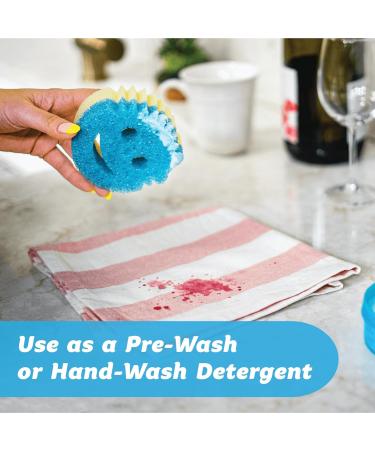 Scrub Daddy Powerase Gel Fabric Stain Remover - Multipurpose Upholstery Cleaner for Fabric & Leather Sofa Furniture & Carpet Stain Remover for Old Stains Mattress Cleaning Incl. Scrub Mommy Sponge 160 g (Pack of 1) - Buy Online on GoSupps.com