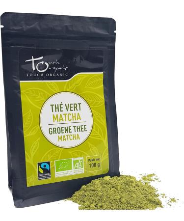 Touch Organic Matcha Green Tea 100 g - ORGANIC - Buy Online on GoSupps.com