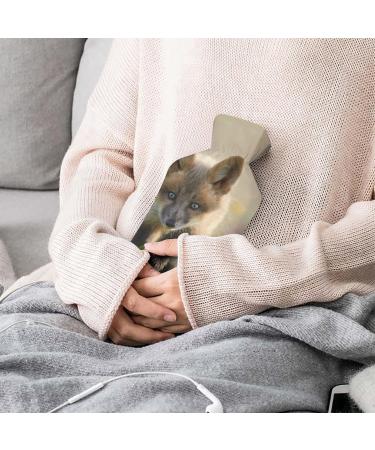 Little Fox Hot Water Bottle with Plush Cover - Ideal Hand Warmer for Adults & Kids | 26.5x15.3cm - International Shipping Available - Buy Online on GoSupps.com