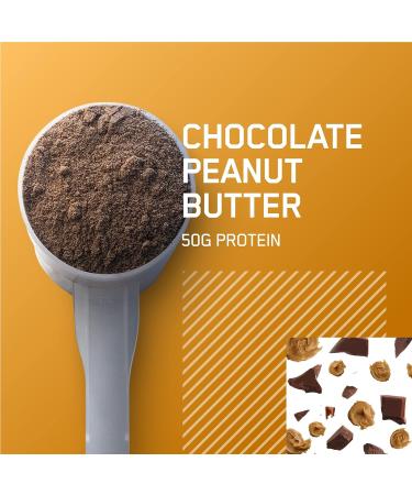 Optimum Nutrition Serious Mass Weight Gainer Protein Powder 6lb - Chocolate Peanut Butter with Immune Support Vitamins C, D, Zinc - Buy Online on GoSupps.com