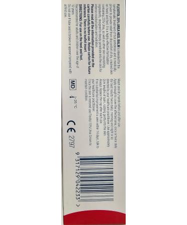 Flexitol Heel Balm 40g - Intensive Moisturizing Treatment for Dry Cracked Heels - Buy Online on GoSupps.com