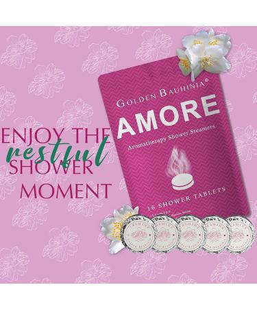 GoldenBauhinia Shower Steamers Aromatherapy - 16 Count Jasmine Shower Bombs for Stress Relief and Relaxation - Buy Online on GoSupps.com