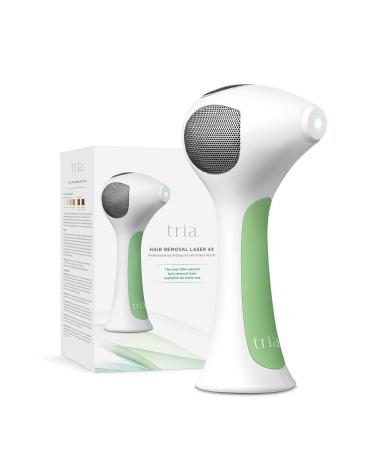 Tria Hair Removal Laser 4X - Safe At-Home Laser Hair Removal for Women and Men - Green Black