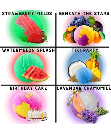 Surprise Bath Bombs with Mystery Gift Inside | Value from 2-500 | Large Scented Fizzy Bomb - Buy Online on GoSupps.com
