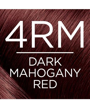 L'Oreal Paris Excellence Creme 4RM Dark Mahogany Red Hair Color - Gray Coverage, All Hair Types - Pack of 1 - Buy Online on GoSupps.com