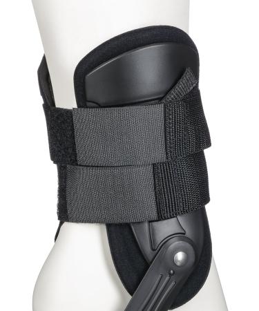 Active Ankle Volt - Rigid Ankle Brace for Injured Ankle Protection & Sprain Support | Volleyball Cheerleading & Football Stabilizers | Black Small - Buy Online on GoSupps.com