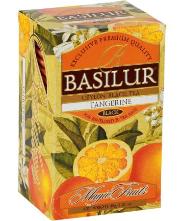 Basilur Enveloppe feuille mandarine 2 g