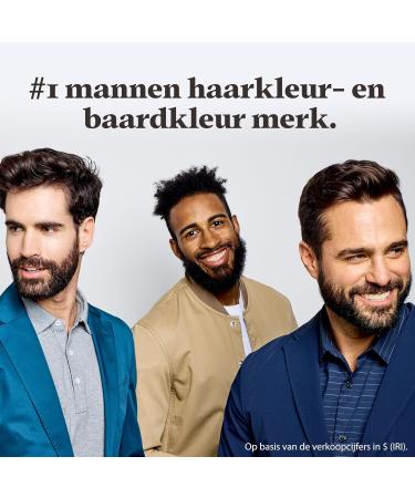 Just for Men M55 Black Beard & Moustache Colour - Eliminates Grey, Provides Thicker & Fuller Look - Buy Online on GoSupps.com