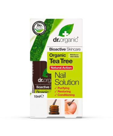 Organic Doctor Tea Tree Nail Solution 0.34 fl oz - Natural Nail Care Treatment - Buy Online on GoSupps.com